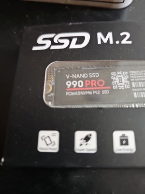 Samsung 990 Pro SSD, 1 TB, M.2 NVMe