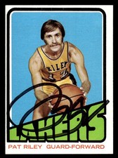 1972 Topps Basketball #144 Pat Riley Signed Autograph (no COA)