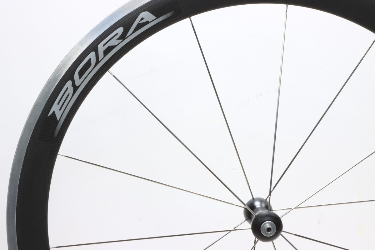 Campagnolo Bora Carbon/Alloy Tubular Wheelset Campy Freehub RIM QR