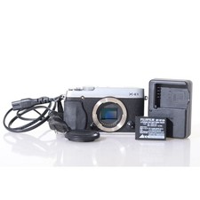 Fujifilm X-E1 Camera In Silver - 16.3MP Digital Camera - Camera - Body