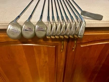 Triumph Tempo Drivers & 1000 SS Irons Golf Club 12 Set RH Steel Shafts Lite Flex