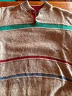 Vintage Pendleton Sweater Virgin Shetland Wool Brown With Stripes Flecks Mens XL