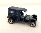 Vintage Hot Wheels Redline Car Police Paddy Wagon 1969 Original Hong Kong