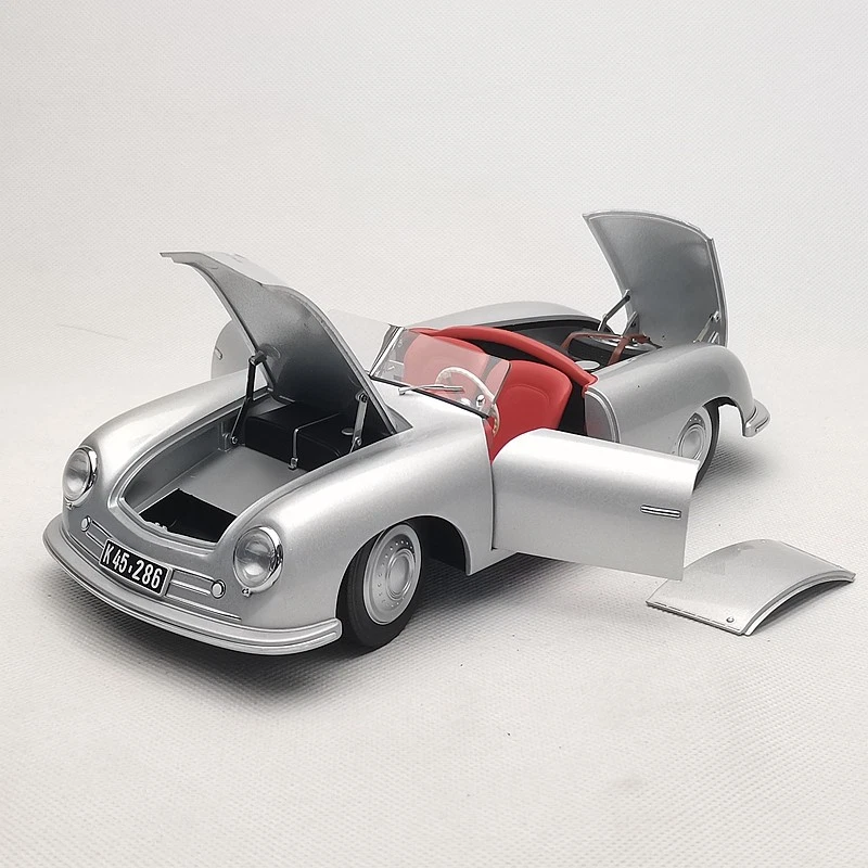 AUTOart 1/18 Porsche 356 Versión Museo Simulación Aleación Coche Modelo Metal Foto 4 de 4