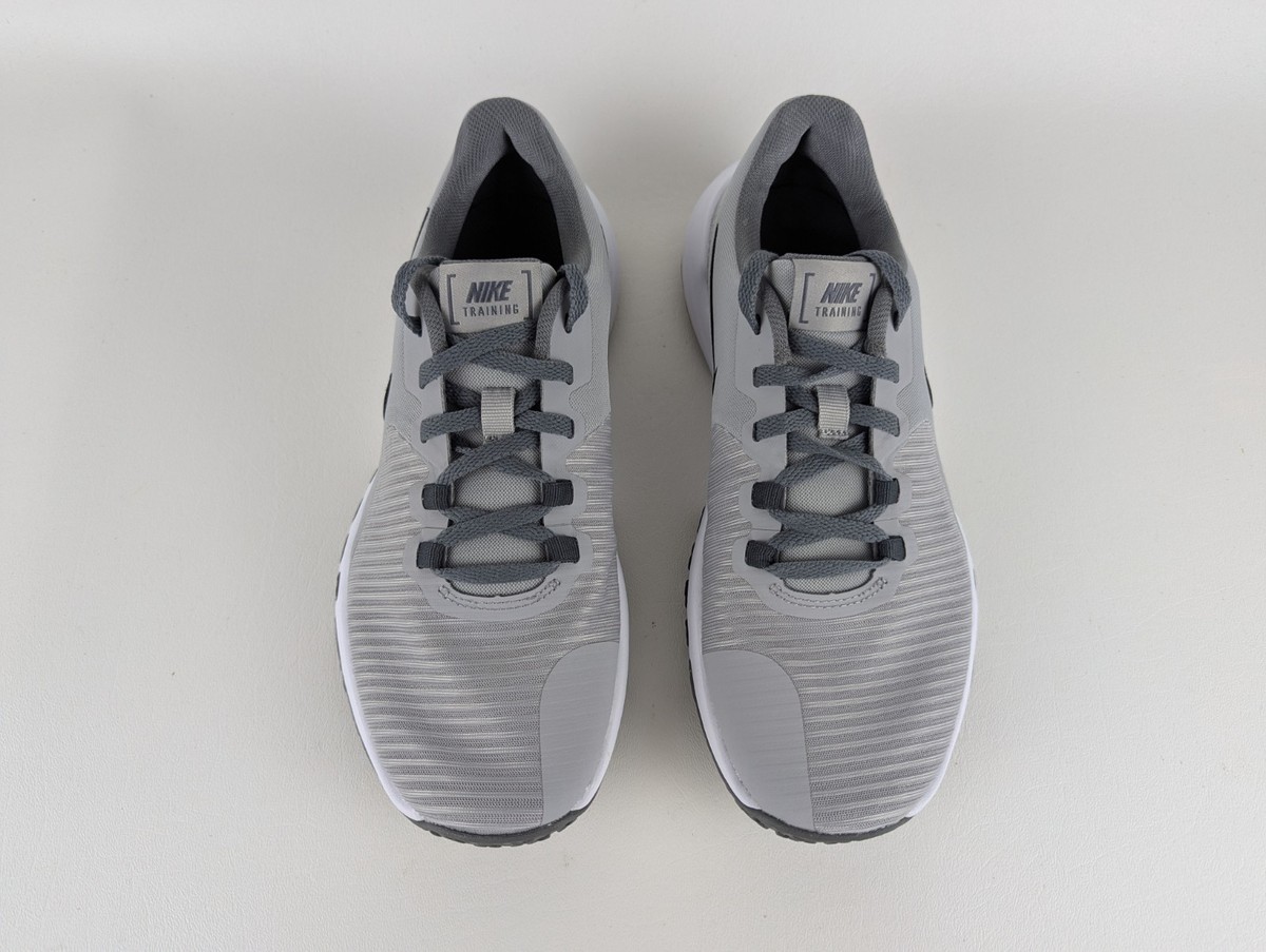 Nike Flex Control 4 Light Smoke Grey White Black Men\'s Size 7 Women\'s 8.5 NIB Nike Flex Control 4 Light Smoke Grey White Black Men main image 3