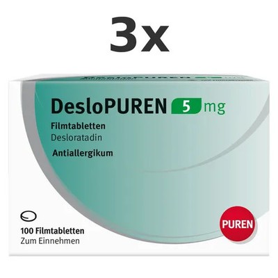 3x Deslopuren 5 mg Filmtabletten 100 St - PZN 16861767