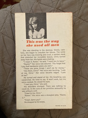 Sleaze gga Vintage Pb, Pound Of Flesh by Hytes, Midwood 126, 1961, VG+ - Bild 2 von 6
