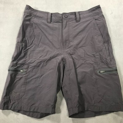 LL Bean Cargo Pocket Nylon Hiking Shorts Mens 32 Gray 10  Inseam 280942 Cresta