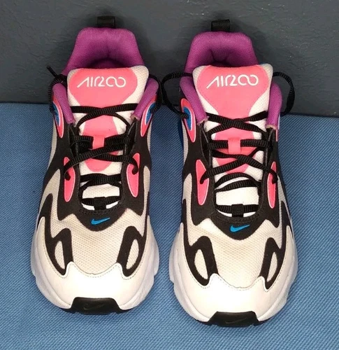 Nike Air Max 200 GS bianche iper rosa giovani bambini taglia 6 5 anni AT5630 100