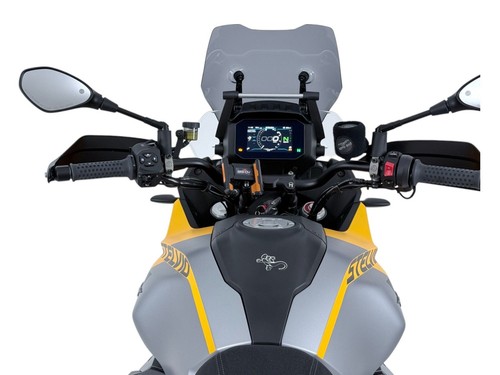 WRS WINDSCREEN SPORT DARK SMOKED FOR MOTO GUZZI STELVIO 2024-2025 - Picture 6 of 7