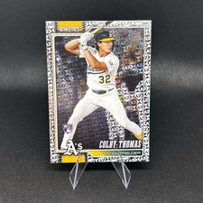 2026 Topps Series 1 - Colby Thomas #213 Spring Training Foil Athletics