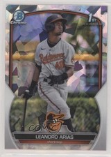 2023 Bowman Chrome Prospects Atomic Refractor Leandro Arias #BCP-84 6q5