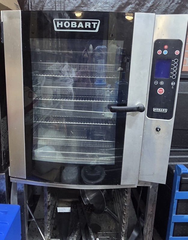 Hobart CSD101E Full Size Natural Gas Convection Oven 100000 BTU Floor