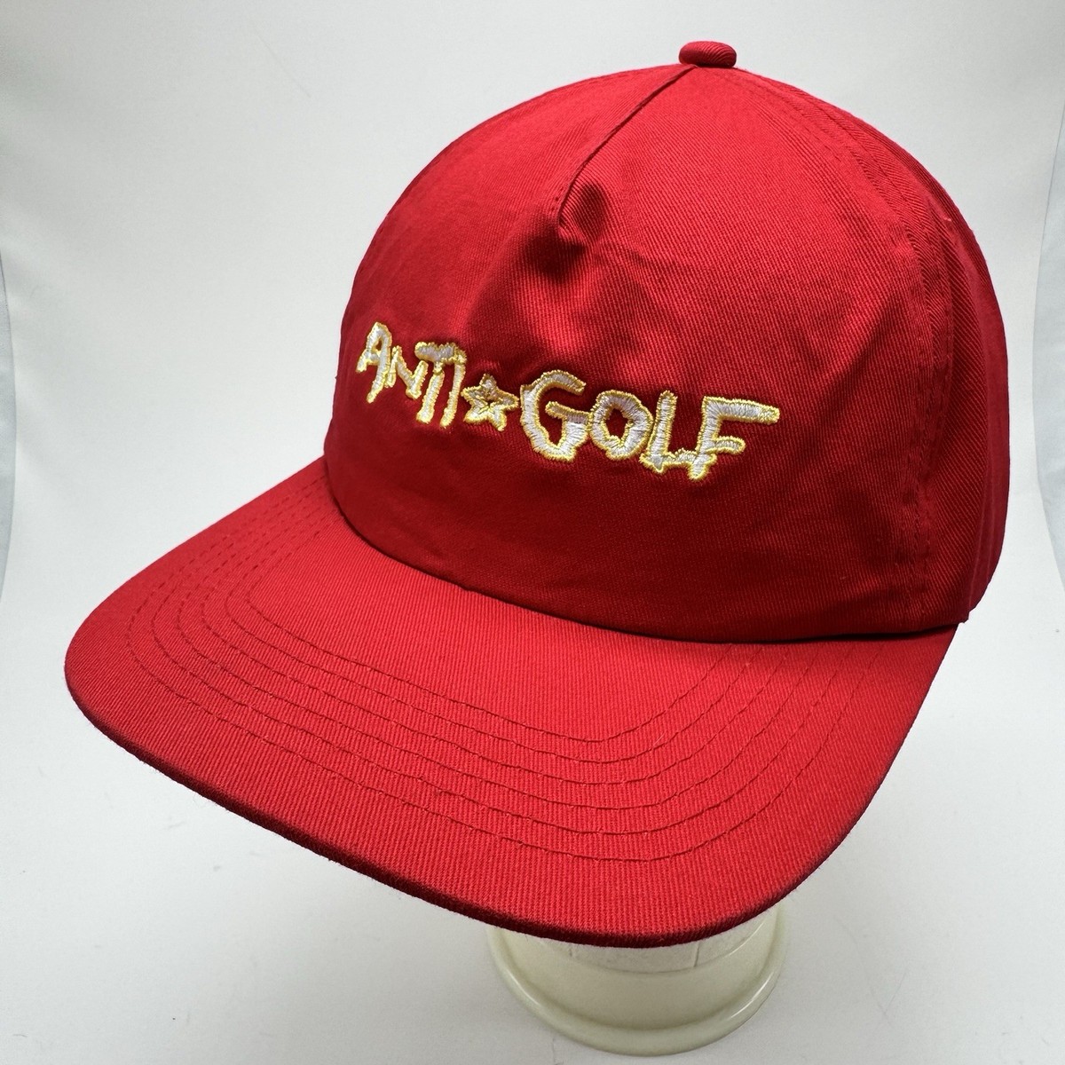 Golf Wang “Anti Golf” Hat Tyler the Creator Red Logo Adjustable