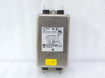 CORCOM 10VSK1 Single Phase Power Line Filter 10A, 120/250V 50-60Hz