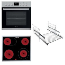 BAUKNECHT HEKO 500 P, Herdset (Elektrokochfeld, A+, 65 l)