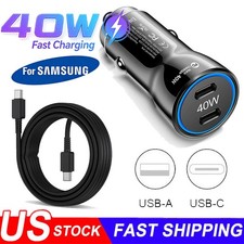 40W Super Fast Charging USB Type C Wall Charger For Samsung S26 S25 FE A17 A16