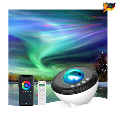 Sternenhimmel Projektor YunLone WiFi RGB Nachtlicht Bluetooth Lautsprecher 80W