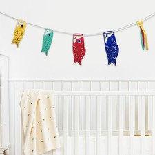 Carp Banner Pennant Banner Flags for Celebration Children's Day Wedding