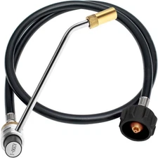 5430 Grill Stove Regulator with 5 FT Propane Adapter Hose Replacement for... 