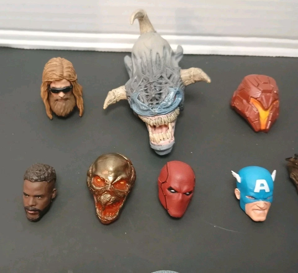 漫威传奇 30 头适用于海关 DC 漫画奇迹蜘蛛侠死侍  — 第 2/4 张图片