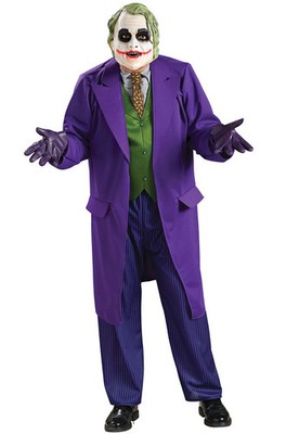 The Dark Knight Deluxe The Joker Plus Size Halloween Costume