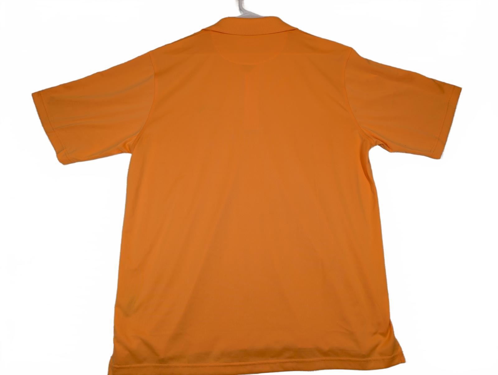 Donald Ross Tech Polo Performance Solid Orange Go… - image 2
