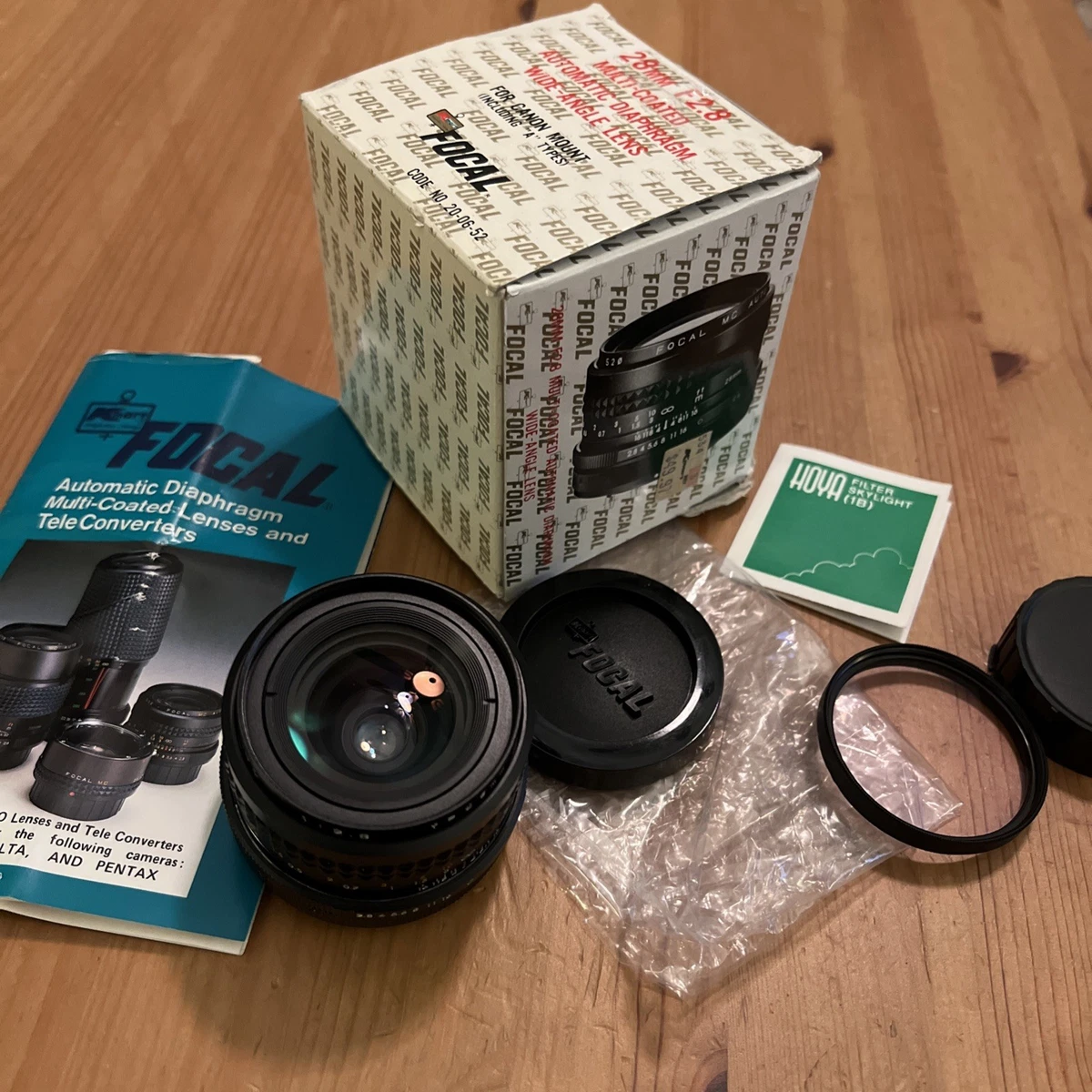 Canon FD f/2.8 Camera Lenses 28mm Focal for sale | eBay