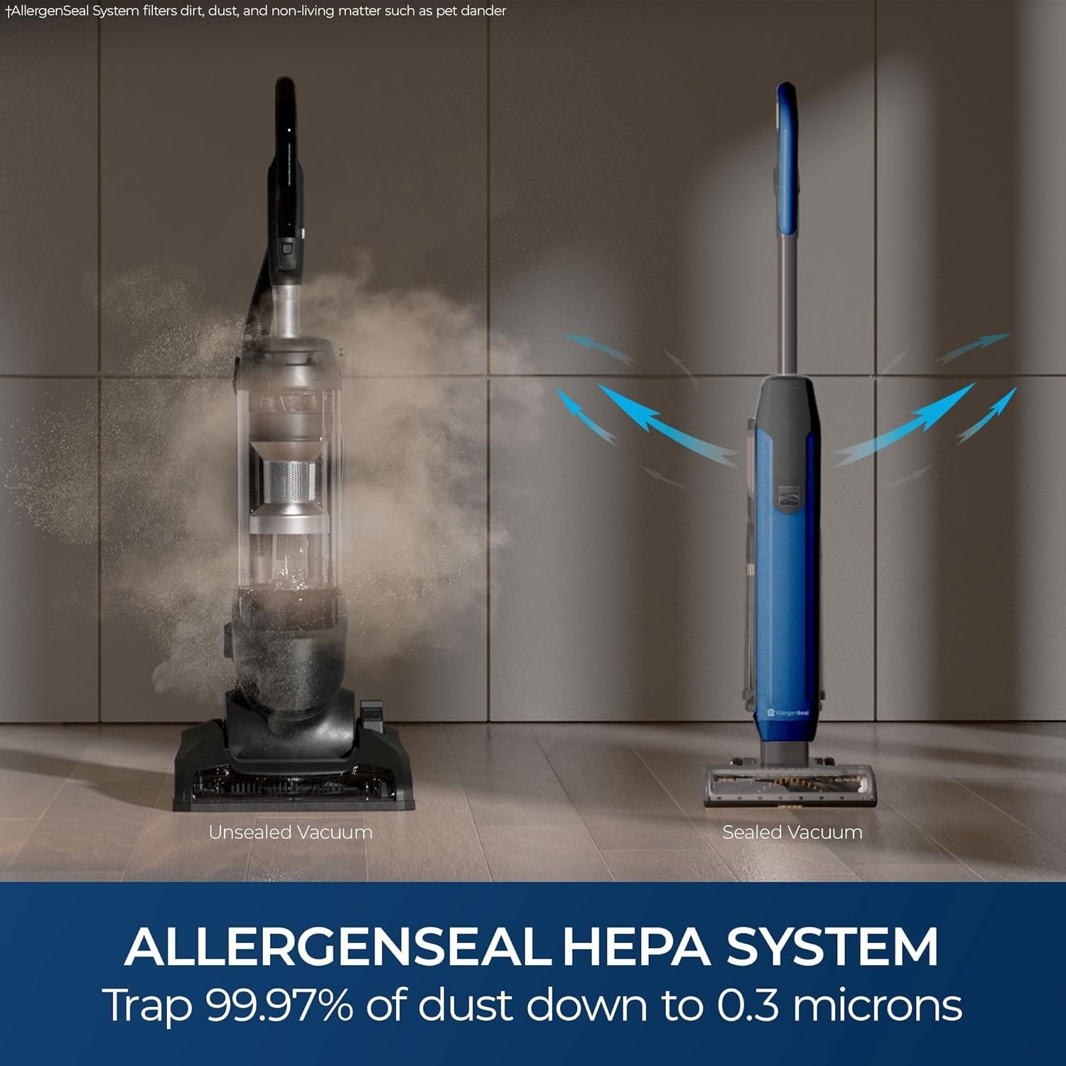 CU5001 Litening Cordless Upright Vacuum – Lift-Up, Hair-Eliminator Nozzle, HEPA