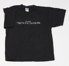 Vintage The Watcher Movie Promo T-Shirt Men XL Horror Movie Y2K Keanu Reeves