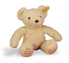 Steiff "My First Steiff Teddy Bear" My First Steiff Teddy Bear Beige 9.5" Approx