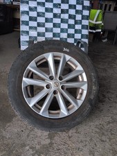 NISSAN QASHQAI 17" ALLOY WHEEL AND TYRE 215/60/17 J11 2014-2021