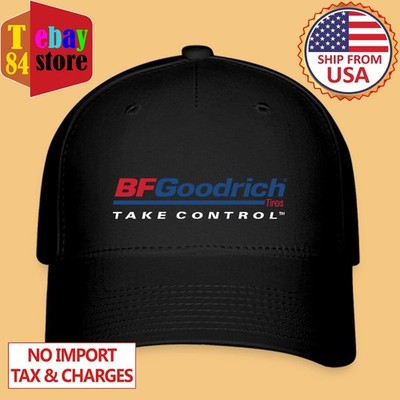 BF Goodrich Tires Racing Car Black Baseball Cap HAT