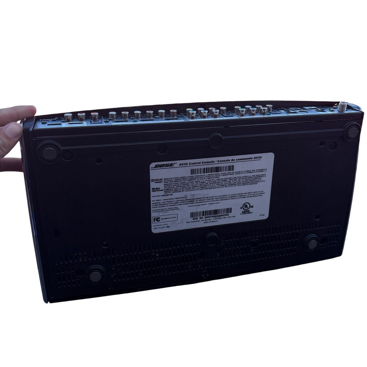 Bose Lifestyle AV35 Home Theater Media Center Control Console for