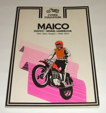 Maico Service Manual 1968-1975 Motocross Enduro 250 360 400 450 501 Clymer M357