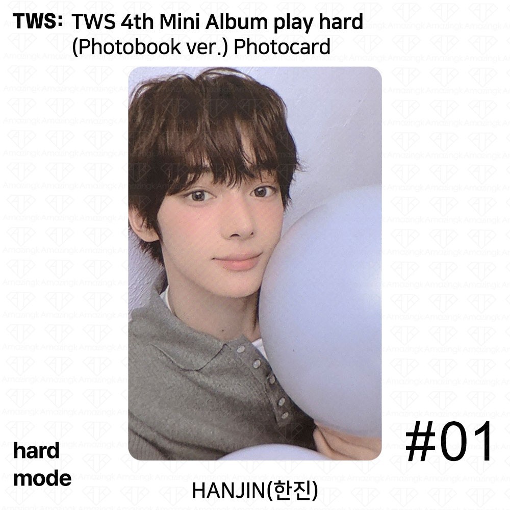 TWS 4th Mini Album Play Hard Photobook / Compact ver. Photocard