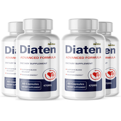 Diaten- Blood Support - 4 Bottles- 240 Capsules