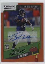 2021 Panini Classics Rookies 4/10 Tylan Wallace #176 Auto 0w8