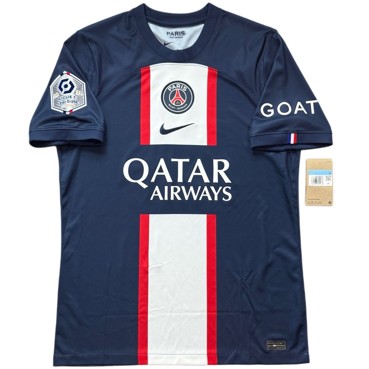 2022/23 PSG Home Jersey #10 Neymar Jr Medium Nike Paris Saint