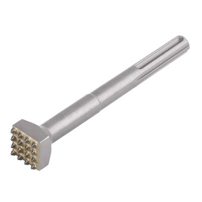 SDS Max Shank 16-Teeth Carbide Point Bush Hammer Chisel Drill Bit Part Tool DIY