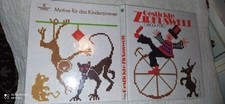 GESTICKTE ZIRKUSWELT Buch von Carola Forg Stickmotive Kinder Tiere Clown Hobby