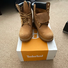 Timberland Men’s Waterproof Leather Lace-Up Boots Wheat US 10 M
