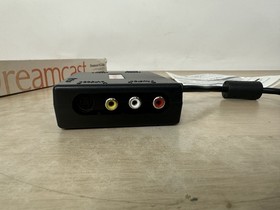 Vintage Sega Dreamcast VGA Box HKT-8100 Japan Official Adapter with Box & Manual