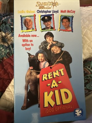 Rent-A-Kid (VHS, 1997) Leslie Nielsen Christopher Lloyd Matt McCoy