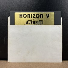 1982 Software Gebelli Inc Horizon V Floppy Disk For Apple II Computer AppleSoft