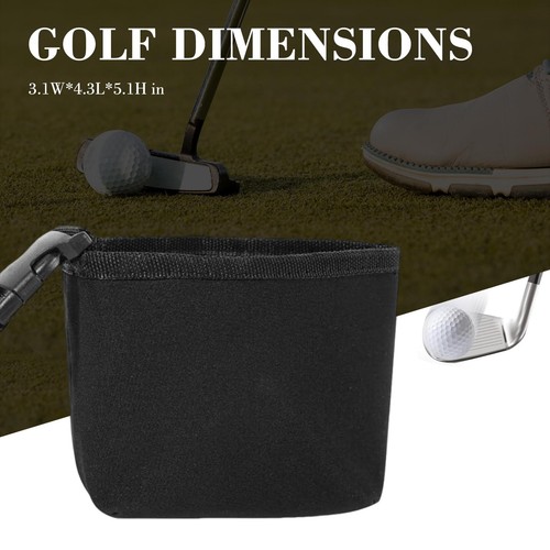 Golf Club Cleaning Bag, Golf Club Cleaner Scrub Bag Pouch Proof Detachable - Picture 2 of 5