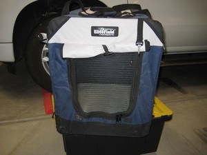 EliteField 3-Door Folding Soft Pet Crate / Carrier 24X18X21