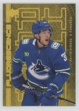 2023-24 Upper Deck Series 2 Fluorescence Gold 83/150 Akito Hirose #F-48 f6d