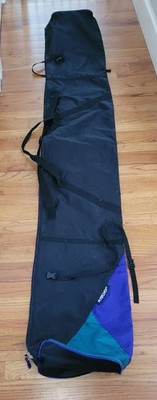 TECNOPRO Adult Classic Line Ski Bag, Black, 80 inches, for airline transport