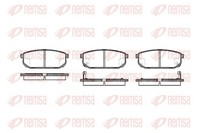 Bremsbelagsatz Scheibenbremse Remsa 1042.02 FüR KIA Sorento JC 1 Crdi 4WD